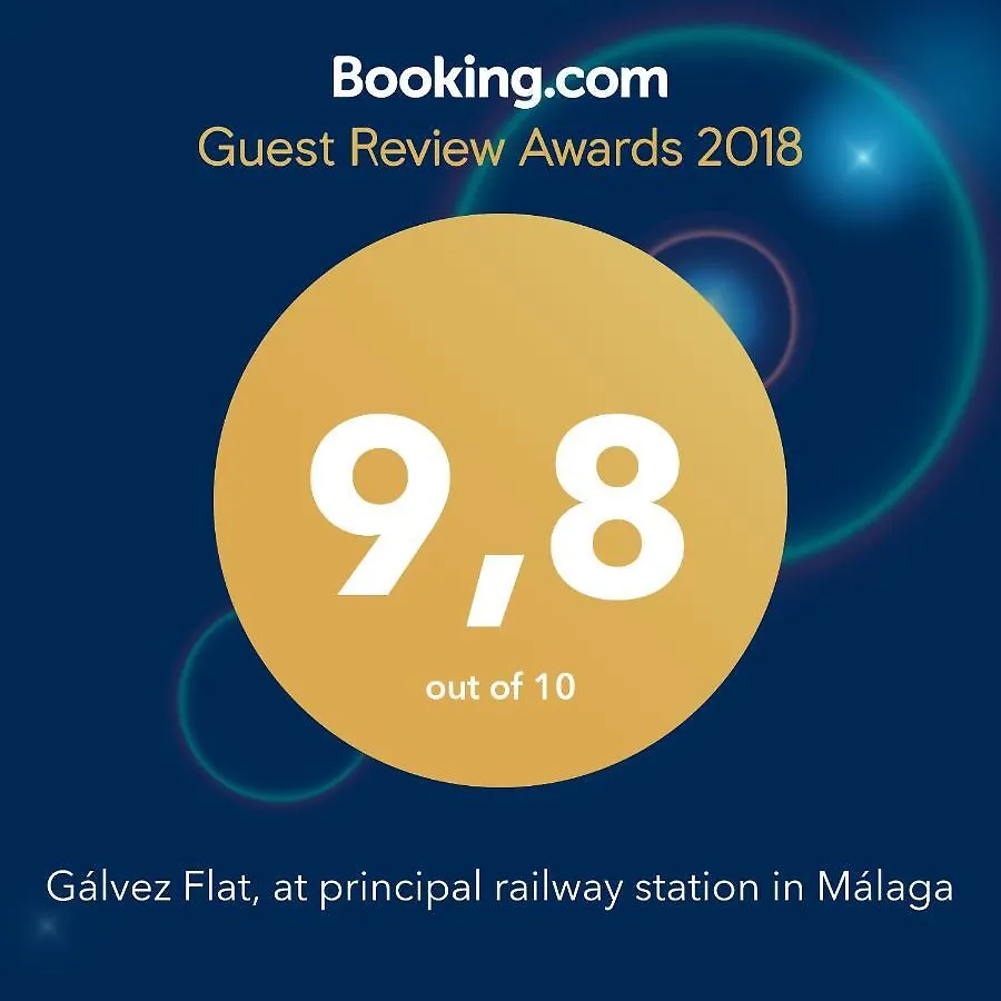 Appartamento Gálvez Flat, at principal railway station in Málaga Spagna